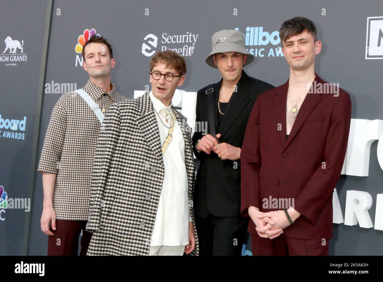 LOS ANGELES MAY 15 Glass Animals Drew MacFarlane, Dave Bayley, Joe