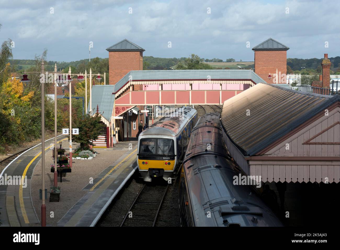 StratforduponAvon railway station, Warwickshire, England, UK Stock