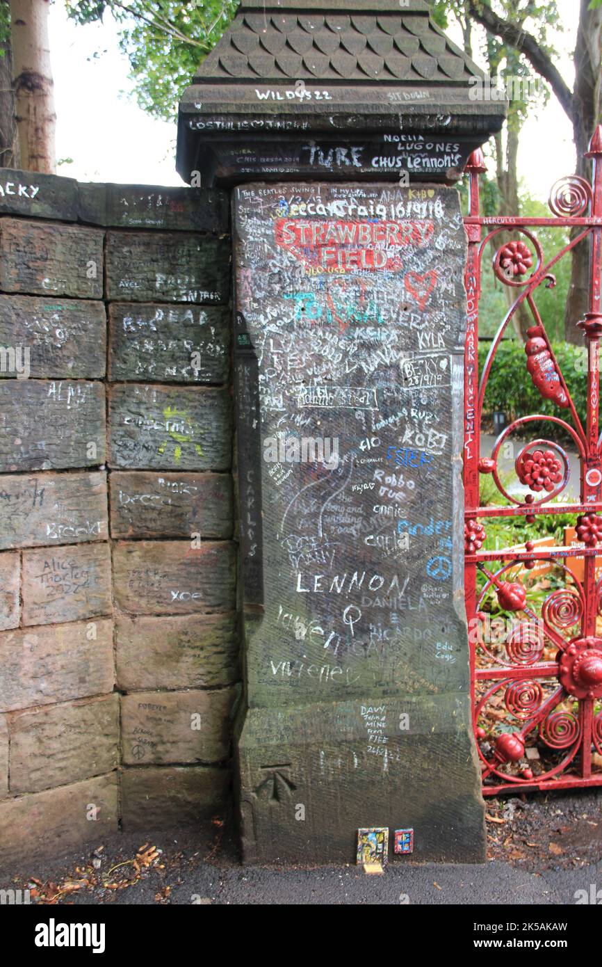 Strawberry Field in London. Stock Photo