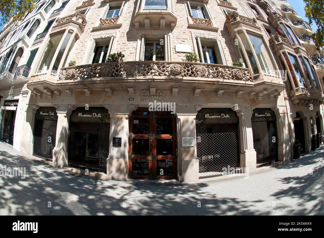 Shopping on Passeig de Gracia in Eixample district, Barcelona, Spain Stock  Photo - Alamy