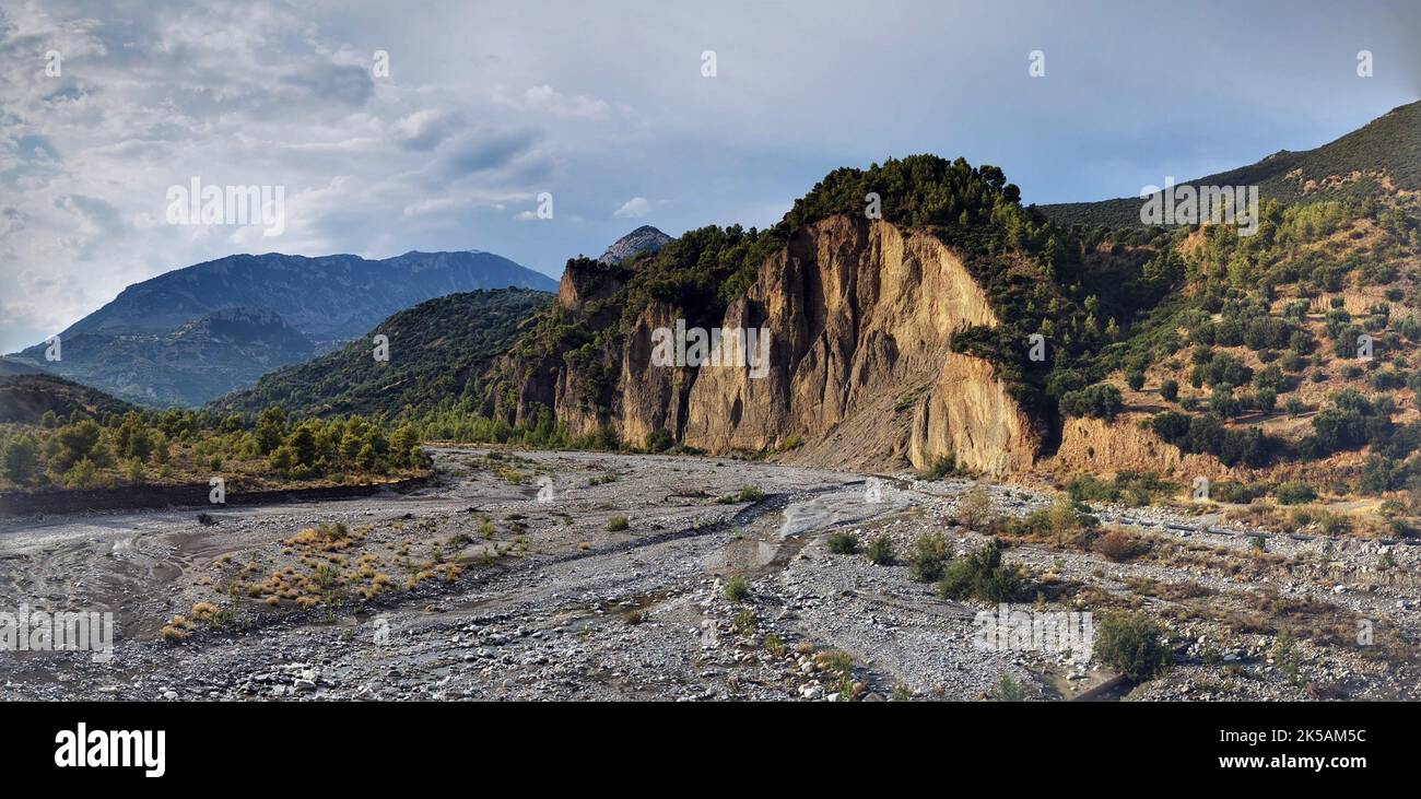 Berglandschaft in Mitteleuropa Stock Photo