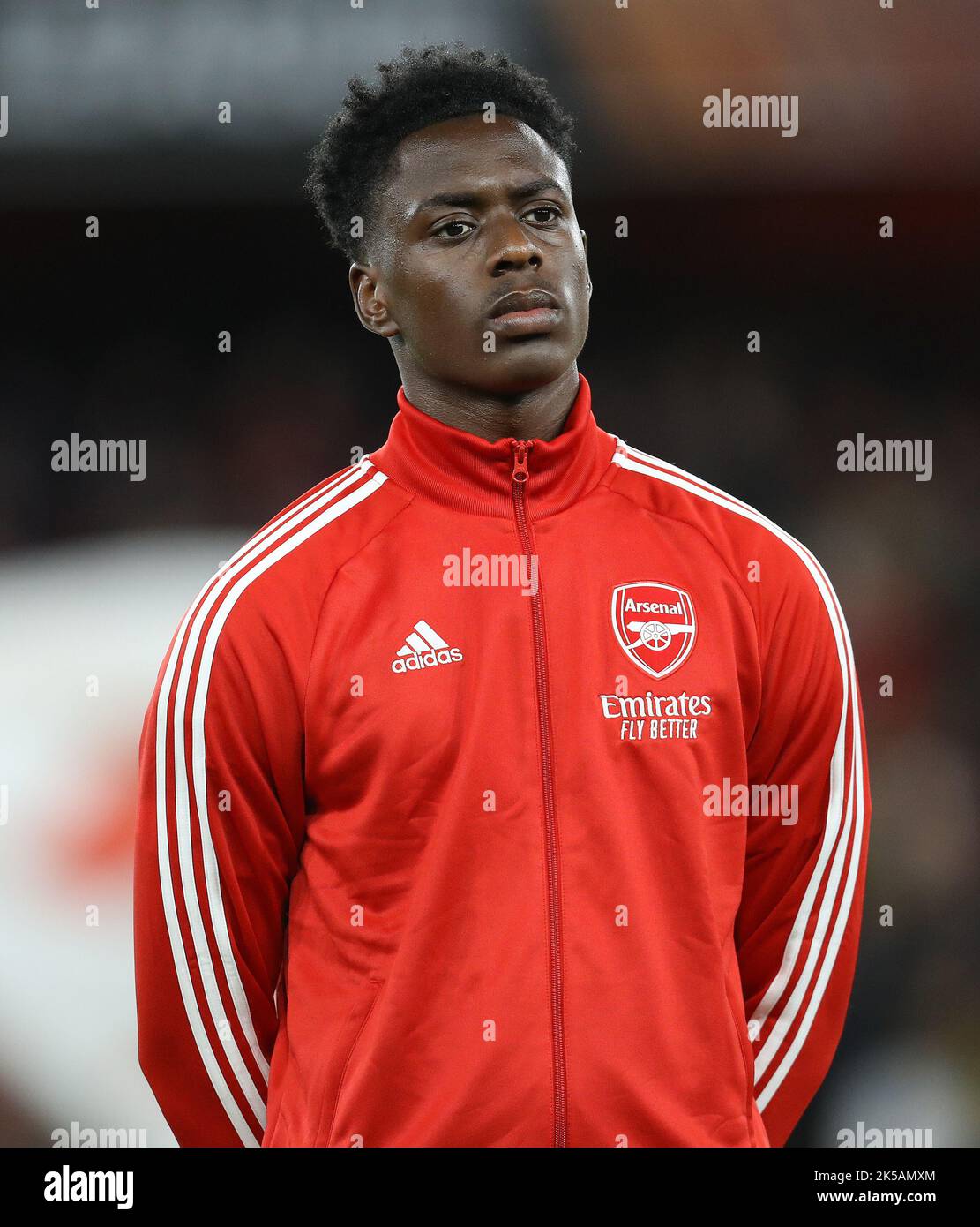 London, England, 6th October 2022. Albert Sambi Lokonga of Arsenal 