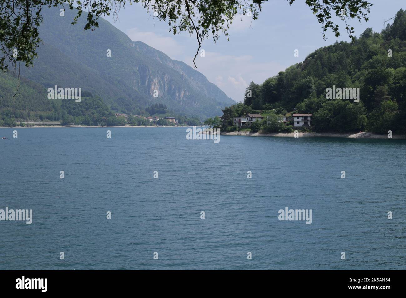 Impressionen vom Lago die Ledro in Italien Stock Photo Alamy