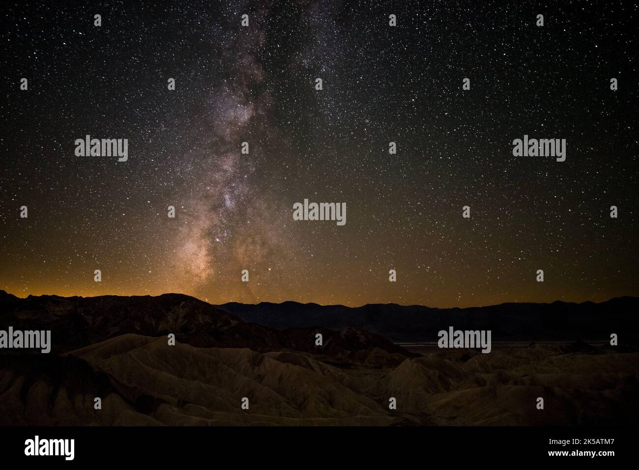 A scenic view of the Milky Way in the starry sky Stock Photo - Alamy