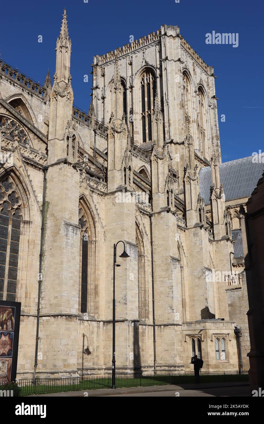 York Minster, City of York, England Stock Photo Alamy