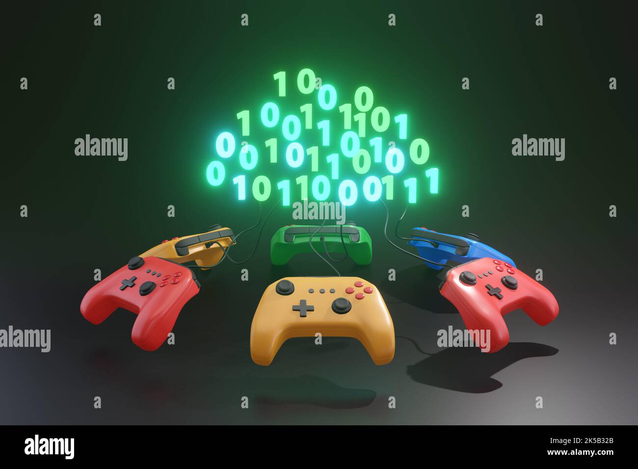 Cloud Gaming. Gaming on Demand, Video and File Streaming, Cloud Technology,  Various Devices Game, Online Platform, AI Gaming Stock Illustration -  Illustration of cloud, backend: 198872324