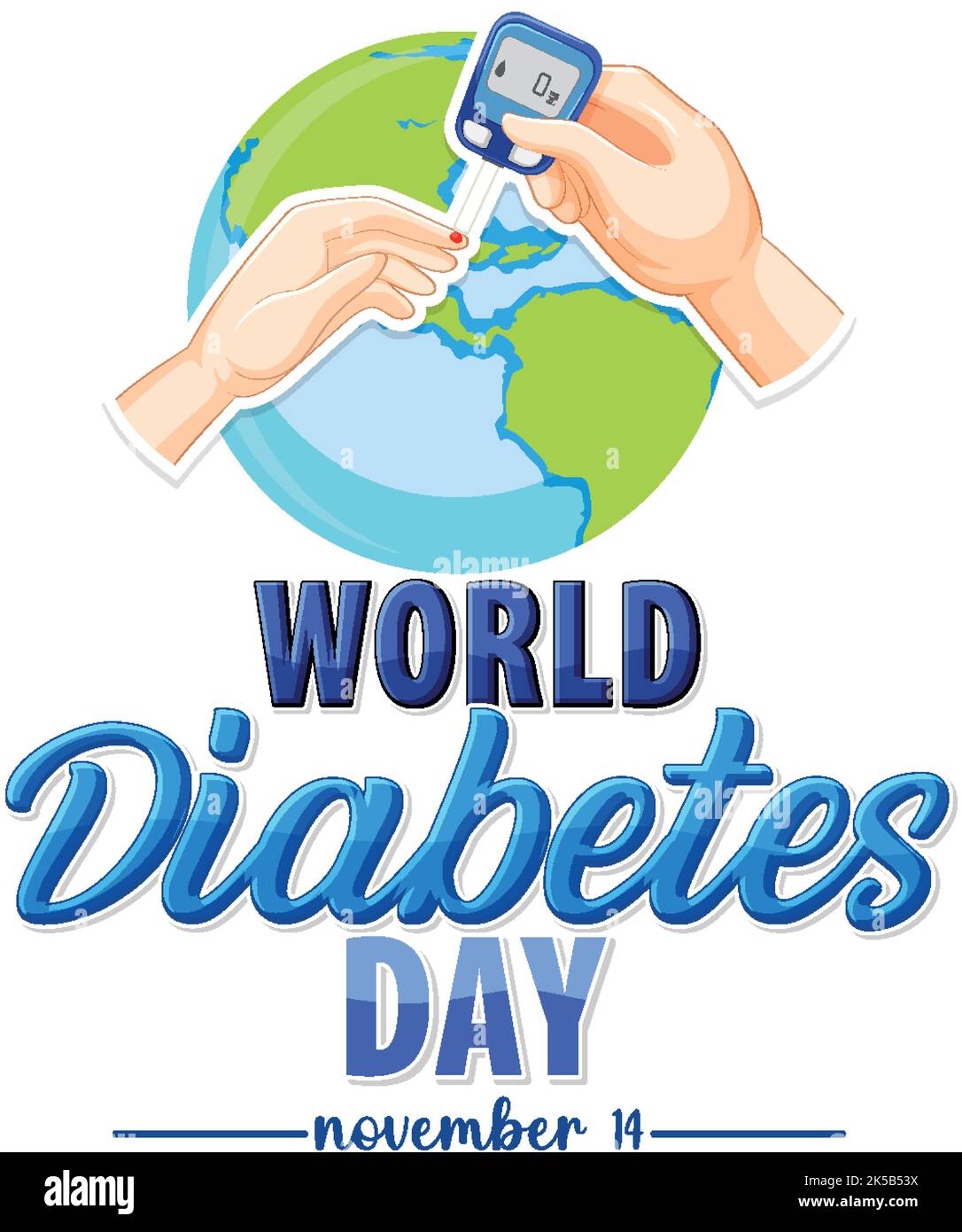 World Diabetes Day Poster Design illustration Stock Vector Image & Art Alamy