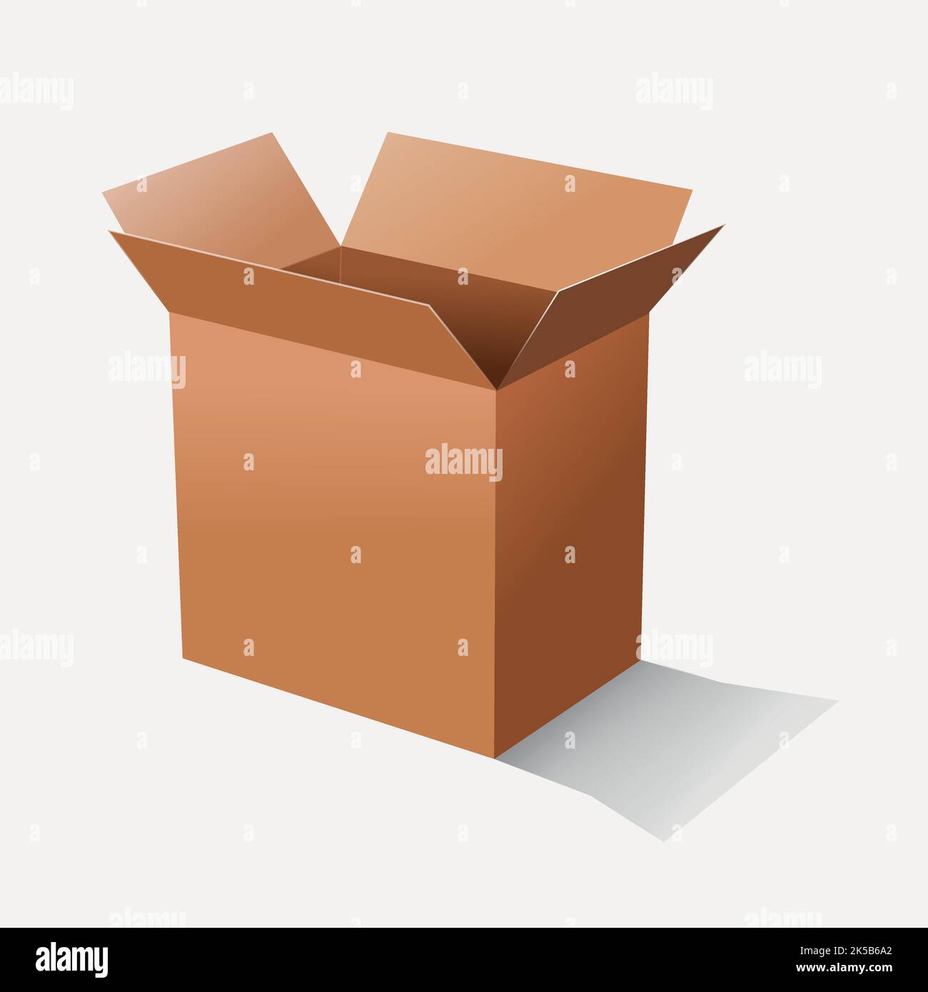 Open box clipart, illustration vector Stock Vector Image & Art Alamy