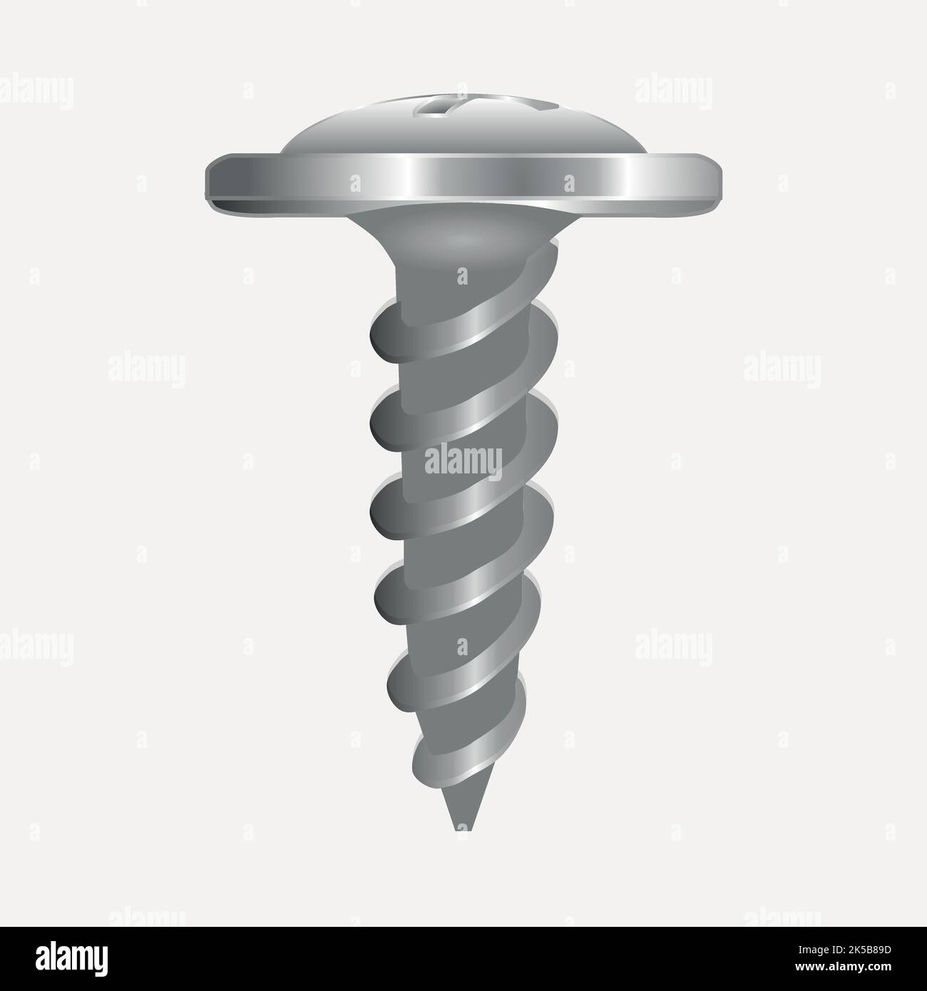 Screw part clipart, illustration vector Stock Vector Image & Art - Alamy
