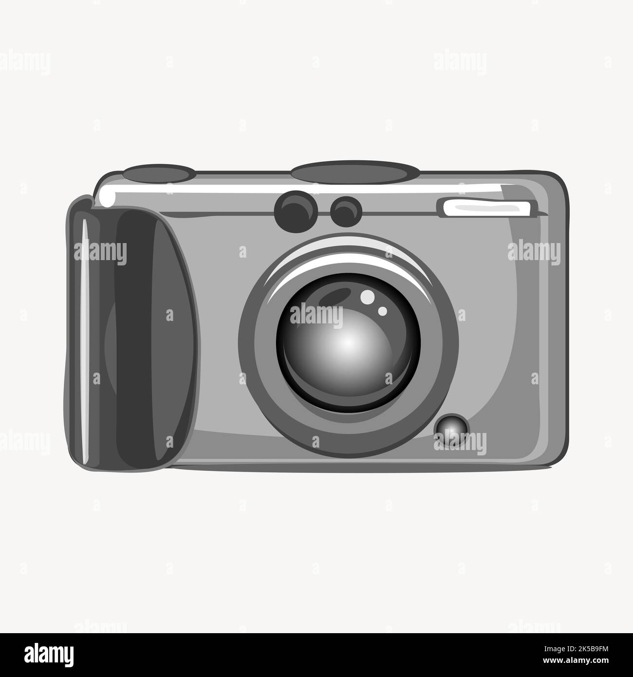 Film camera clipart, technology illustration vector Stock Vector Image