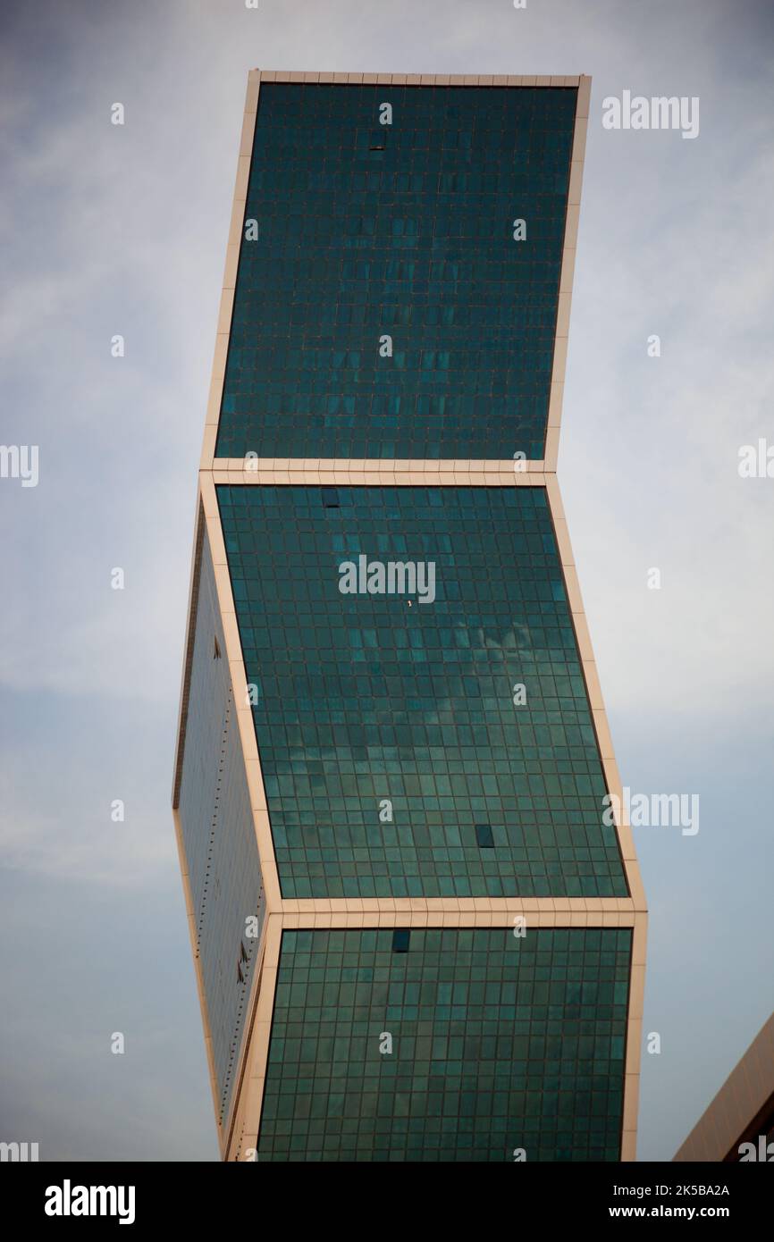 Qatar Pearl und Porto Arabia, Doha, ZigZag Towers, Qatar, Katar Stock