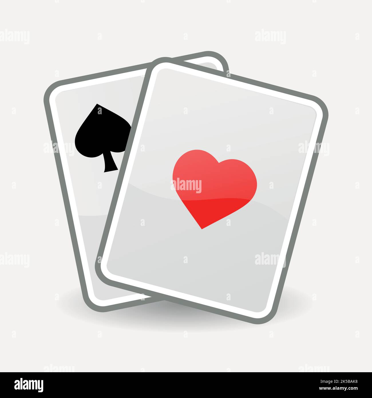 Card game clipart illustration vector Stock Vector Image & Art Alamy