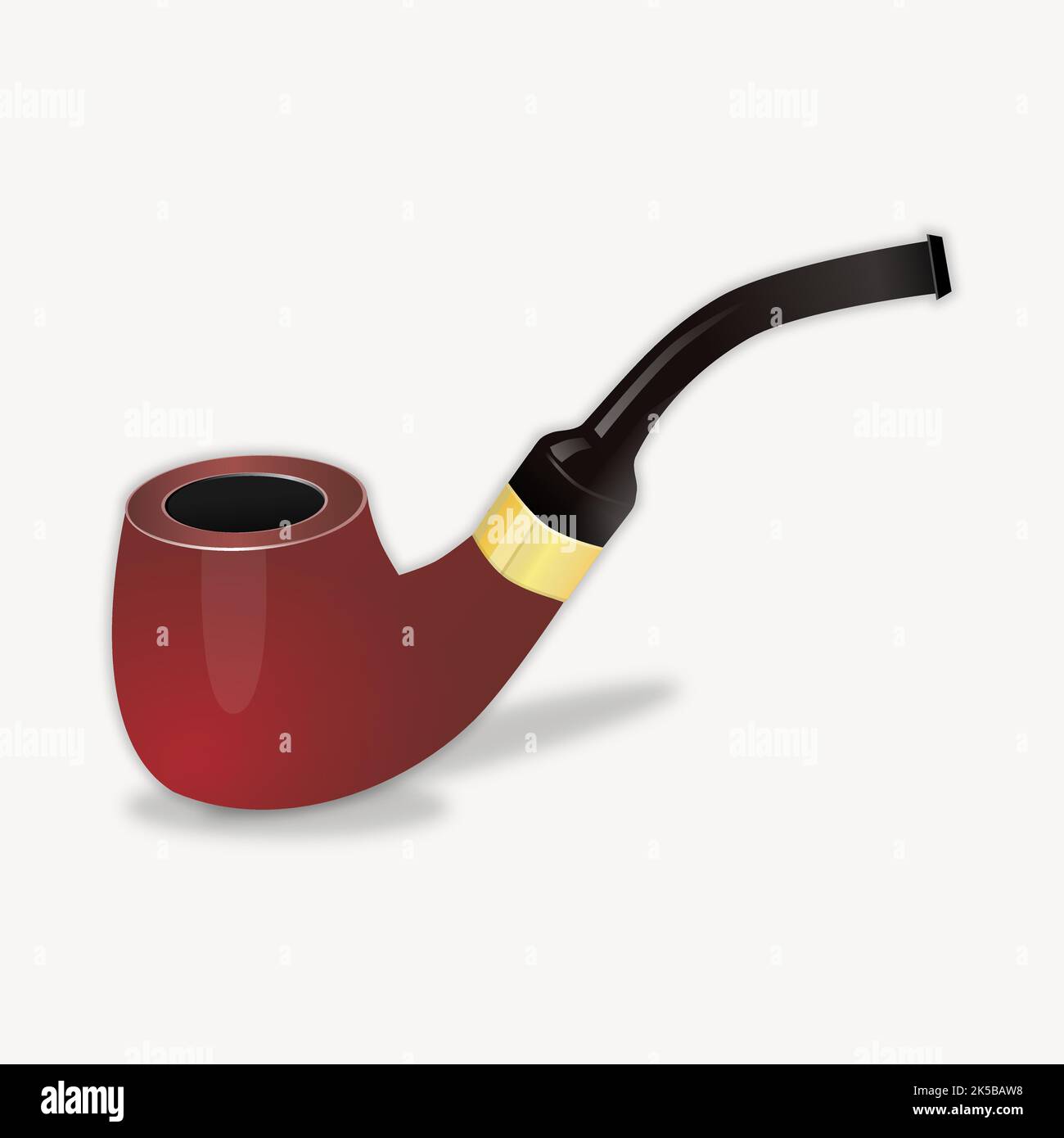 tobacco clipart Tobacco pipe clipart, object illustration vector Stock Vector Image & Art