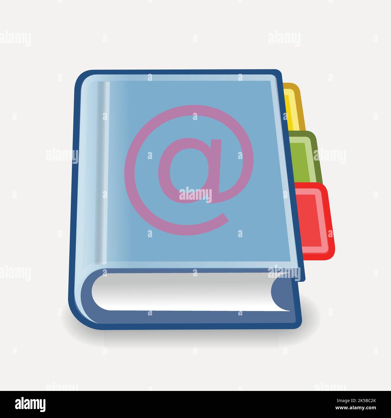 Address book icon Stock Vector Images - Alamy