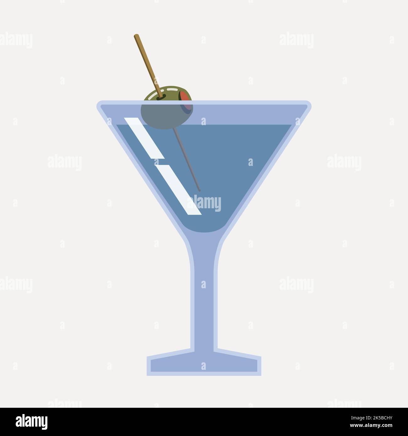 Margarita cocktail clipart, illustration vector Stock Vector Image ...