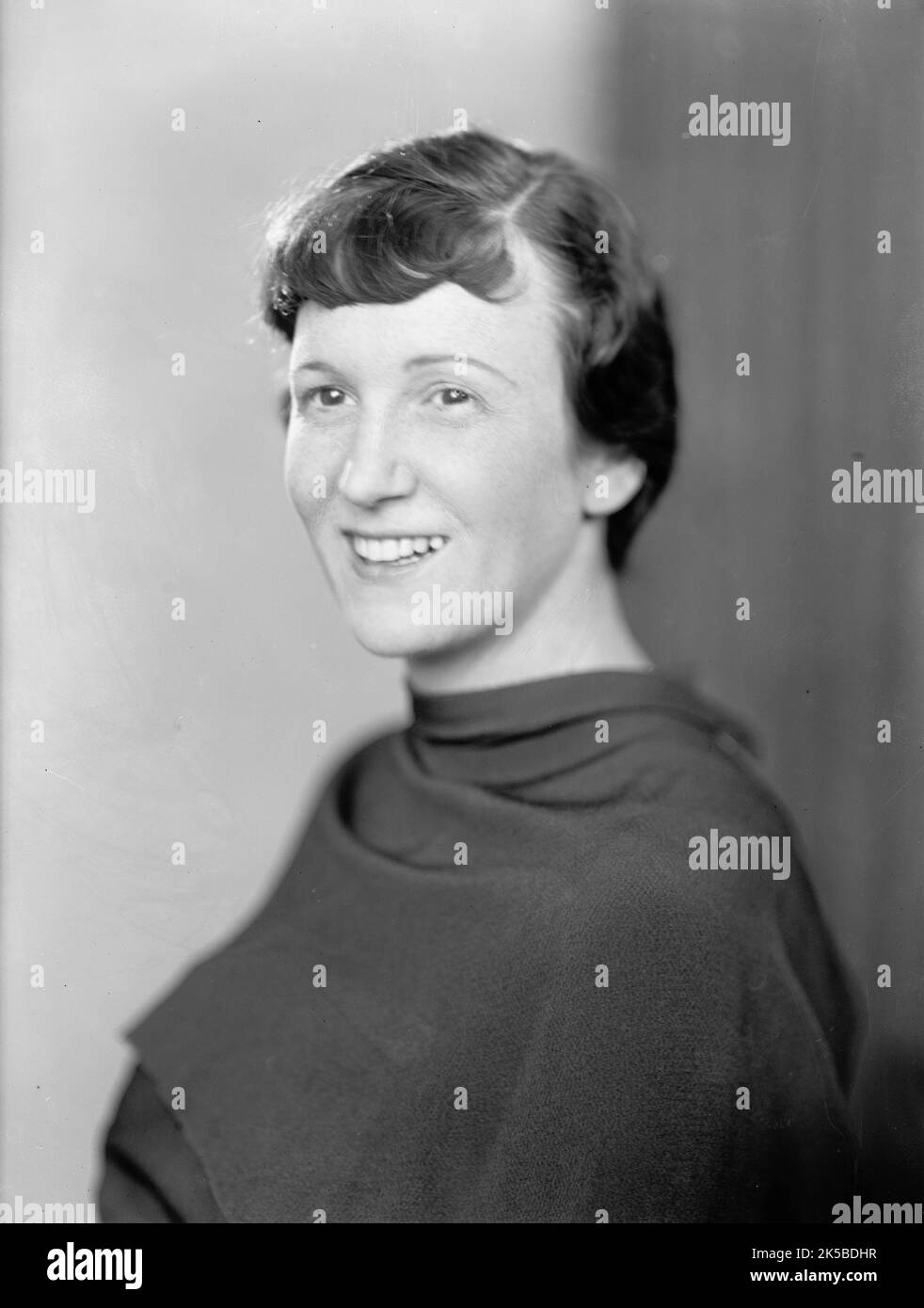 Dorothy Ahlers, Portrait, 1933. Stock Photo