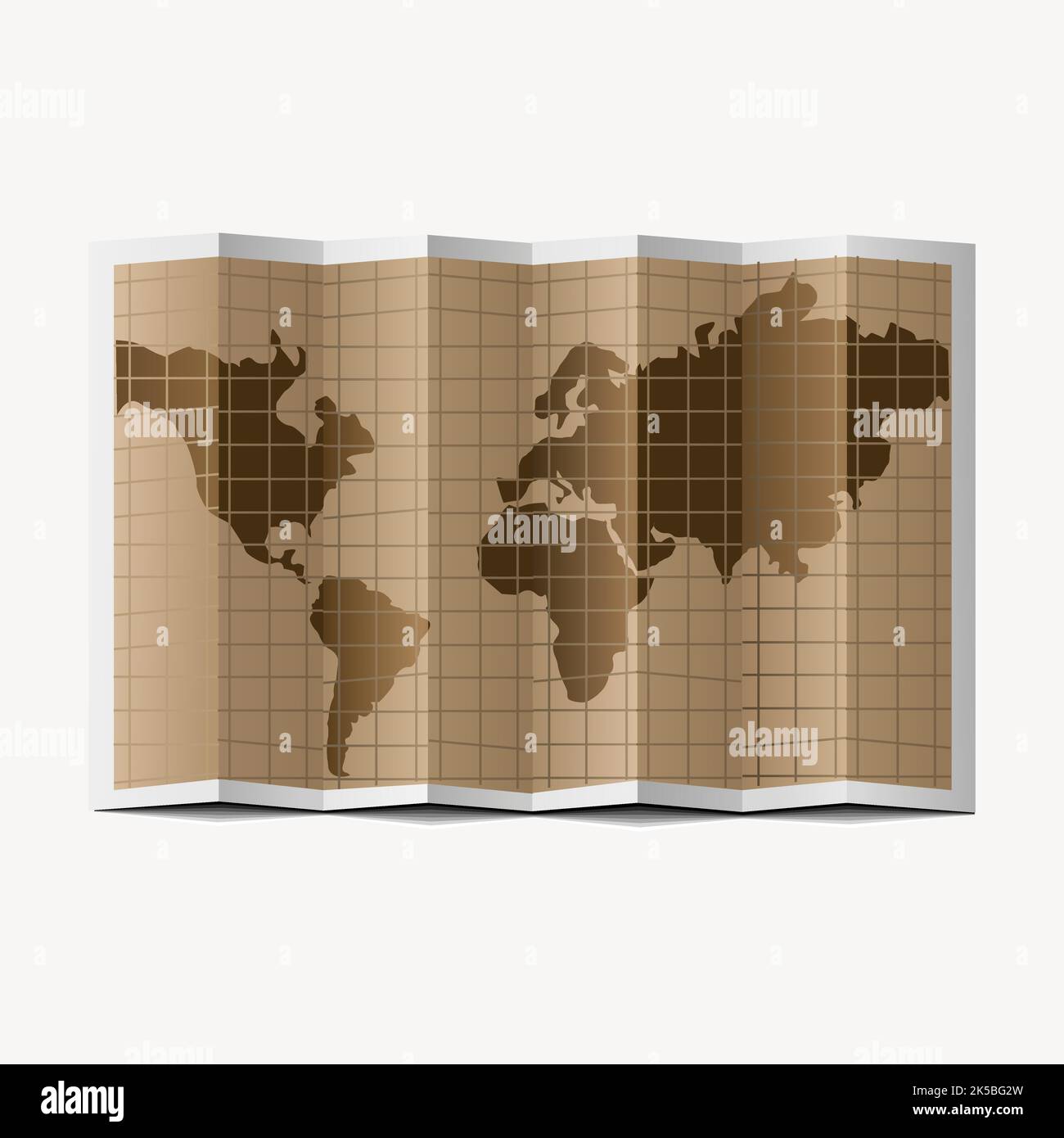Travel map clipart, illustration vector Stock Vector Image & Art - Alamy