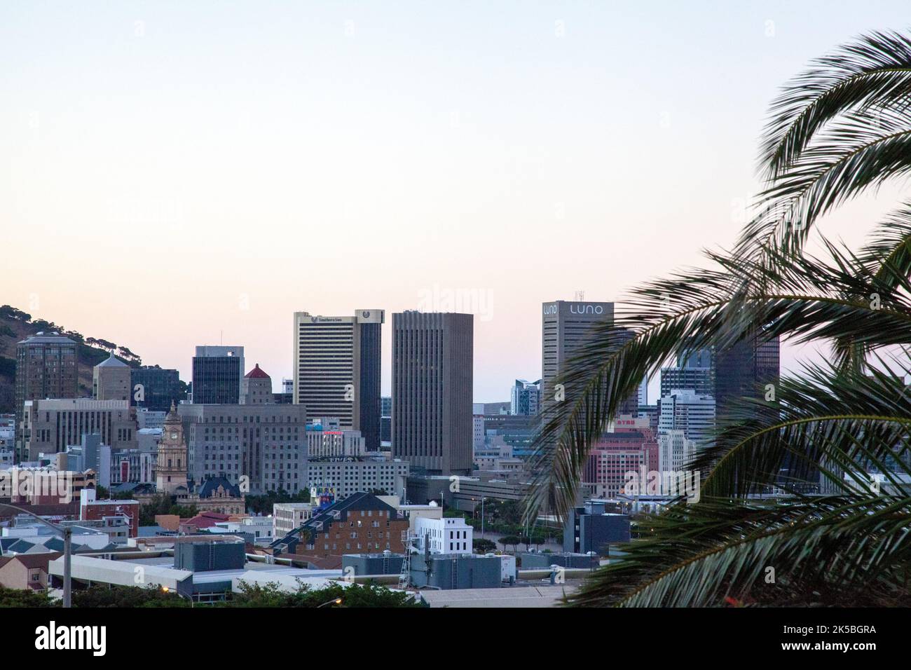 Cape Town City Buildings - South Africa Stock Photo