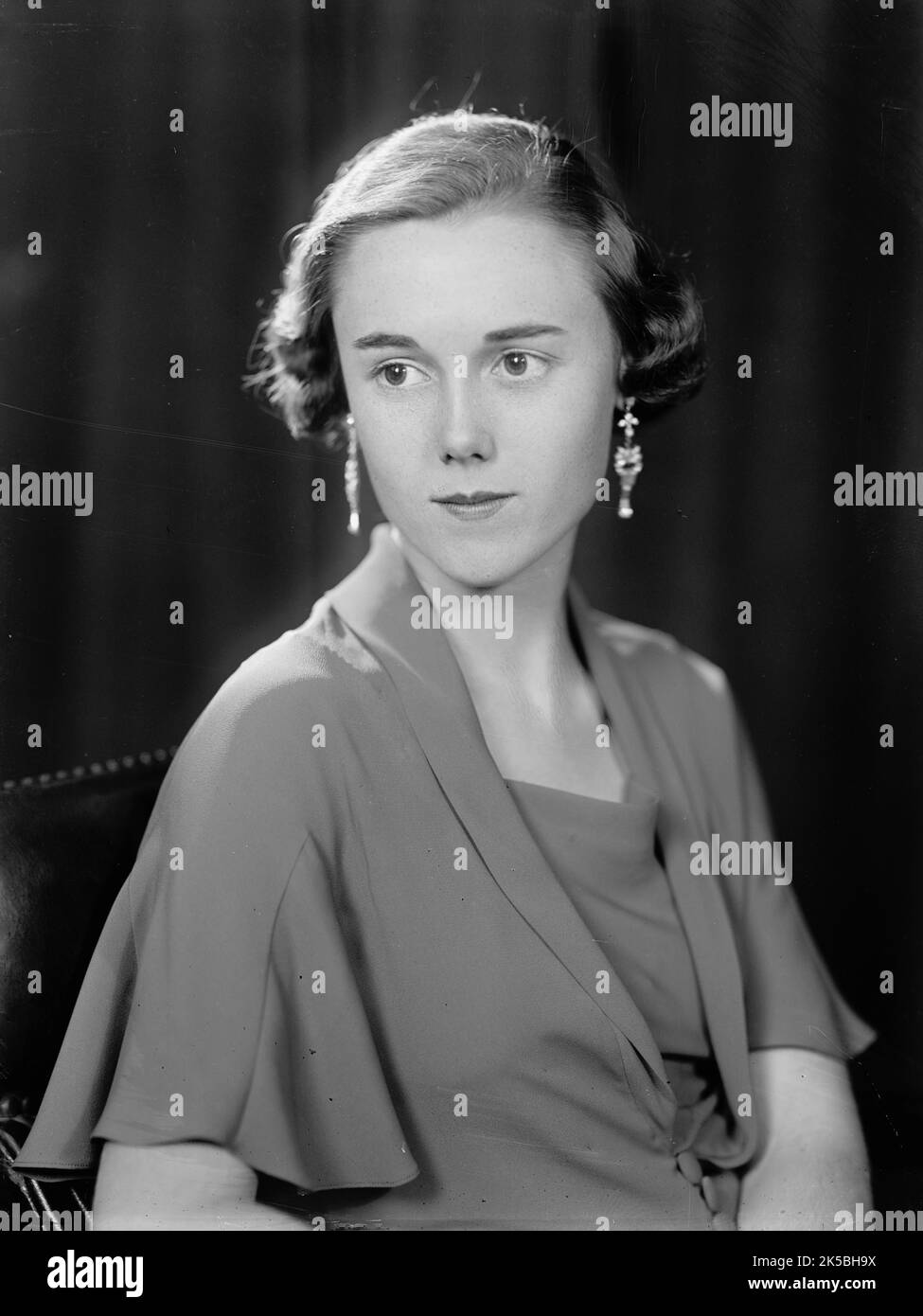 Florence Asher - Portrait, 1933. Stock Photo