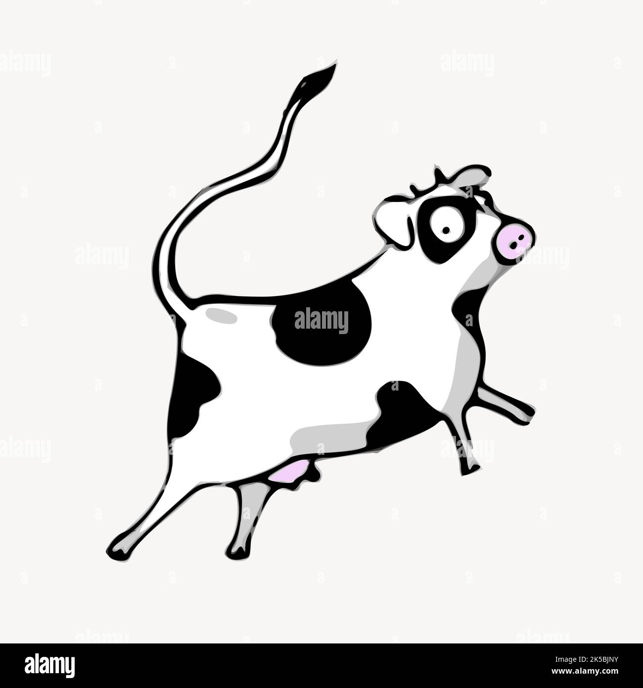 Cow collage element illustration vector Stock Vector Image & Art - Alamy
