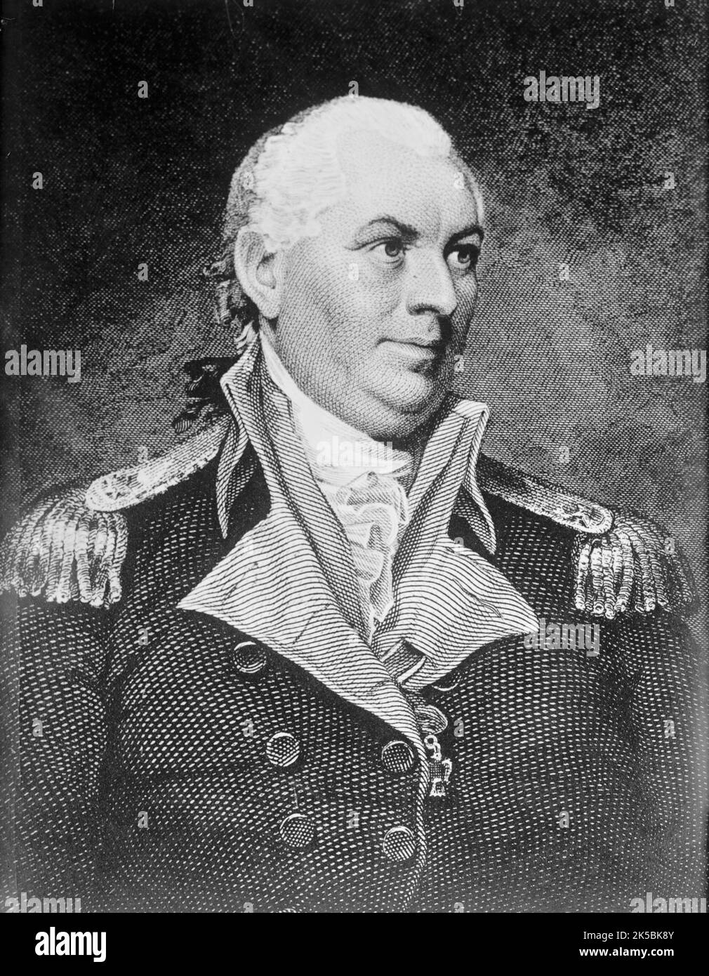 Commodore John Barry, U.S.N. Portrait, 1914. Irish-American officer in the Continental Navy during the American Revolutionary War. Stock Photo