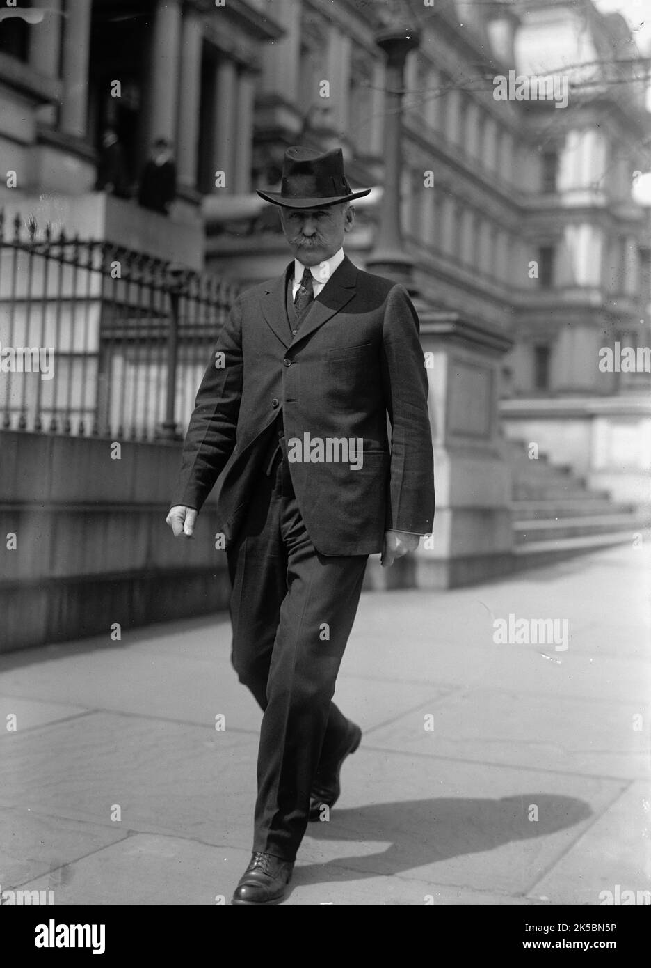 Rear Admiral William Shepherd Benson, US Navy Chief of Naval Operations, 1914. Stock Photo