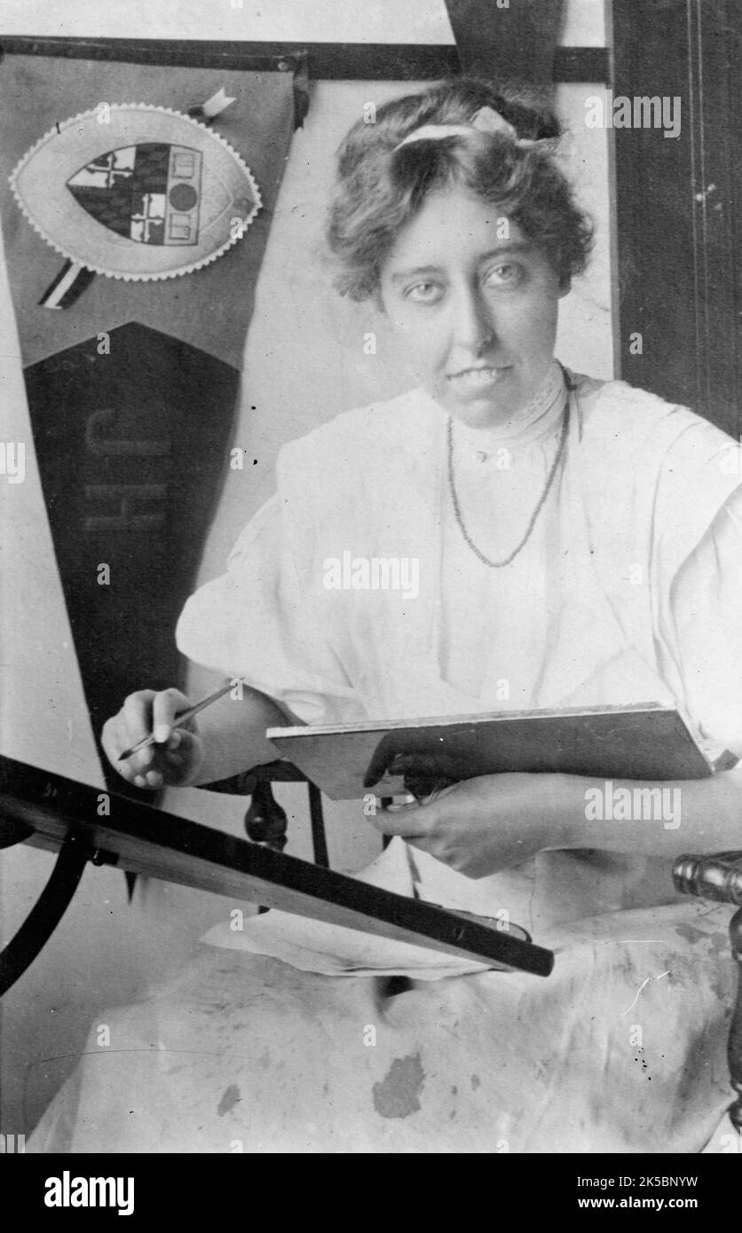 Dorothy R. Blair, Harvard Medical, 1913. Stock Photo