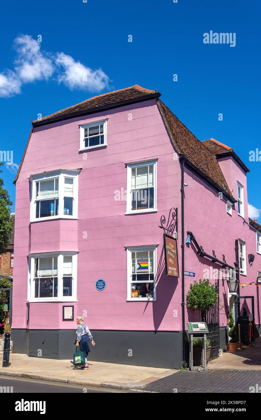 1th century Old Church House, Maldon High Street, Maldon, Essex, England, United Kingdom Stock Photo