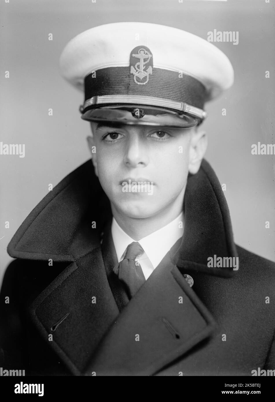 Wayne M. Brown, Midshipman Portrait, 1933 Stock Photo Alamy