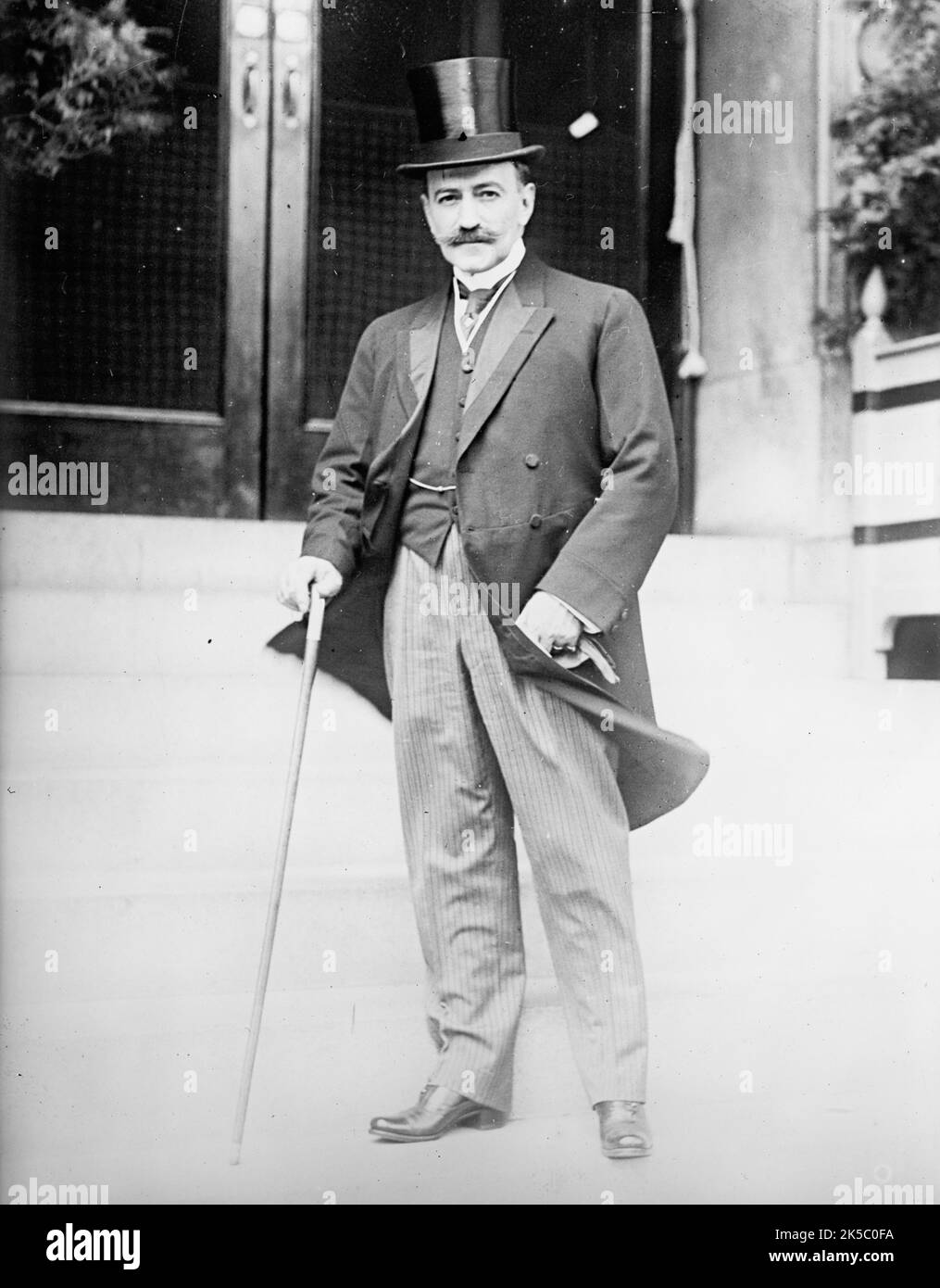 Dr. Carlos Manuel De Cespedes, Ambassador From Cuba, 1915 Stock Photo