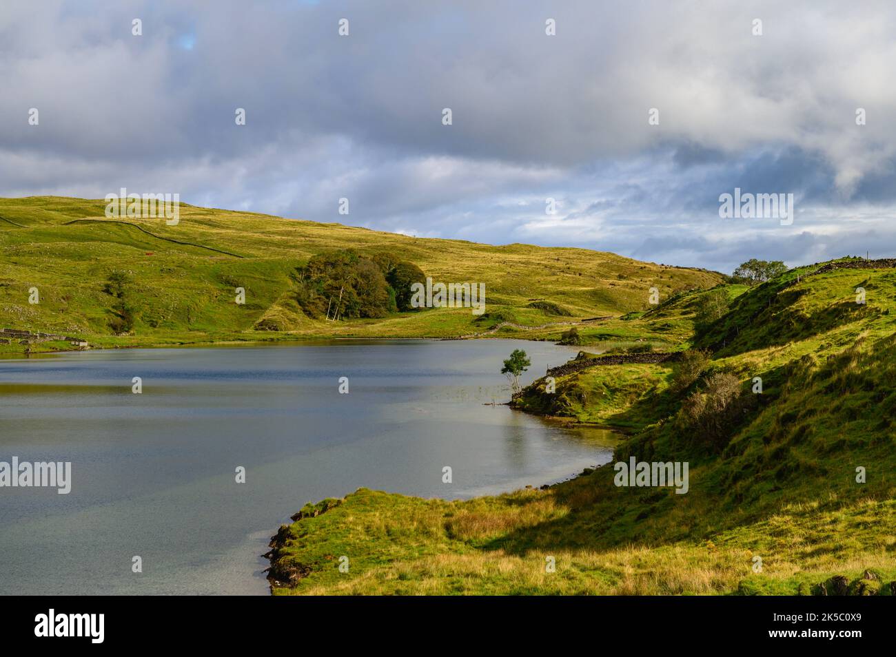 Loch Fiart on the Isle of Lismore, Argyll and Bute, Scotland Stock Photo