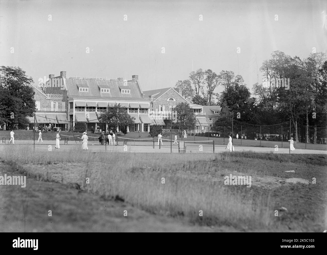 Chevy Chase Club Tennis Tournament, 1913 Stock Photo Alamy