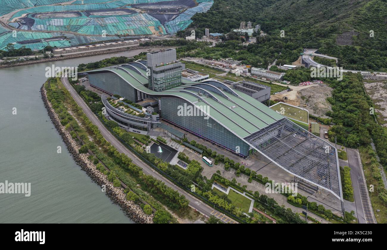 An interesting building HHT Park was seen in Tsang Tsui, Tuen Mun. T ...
