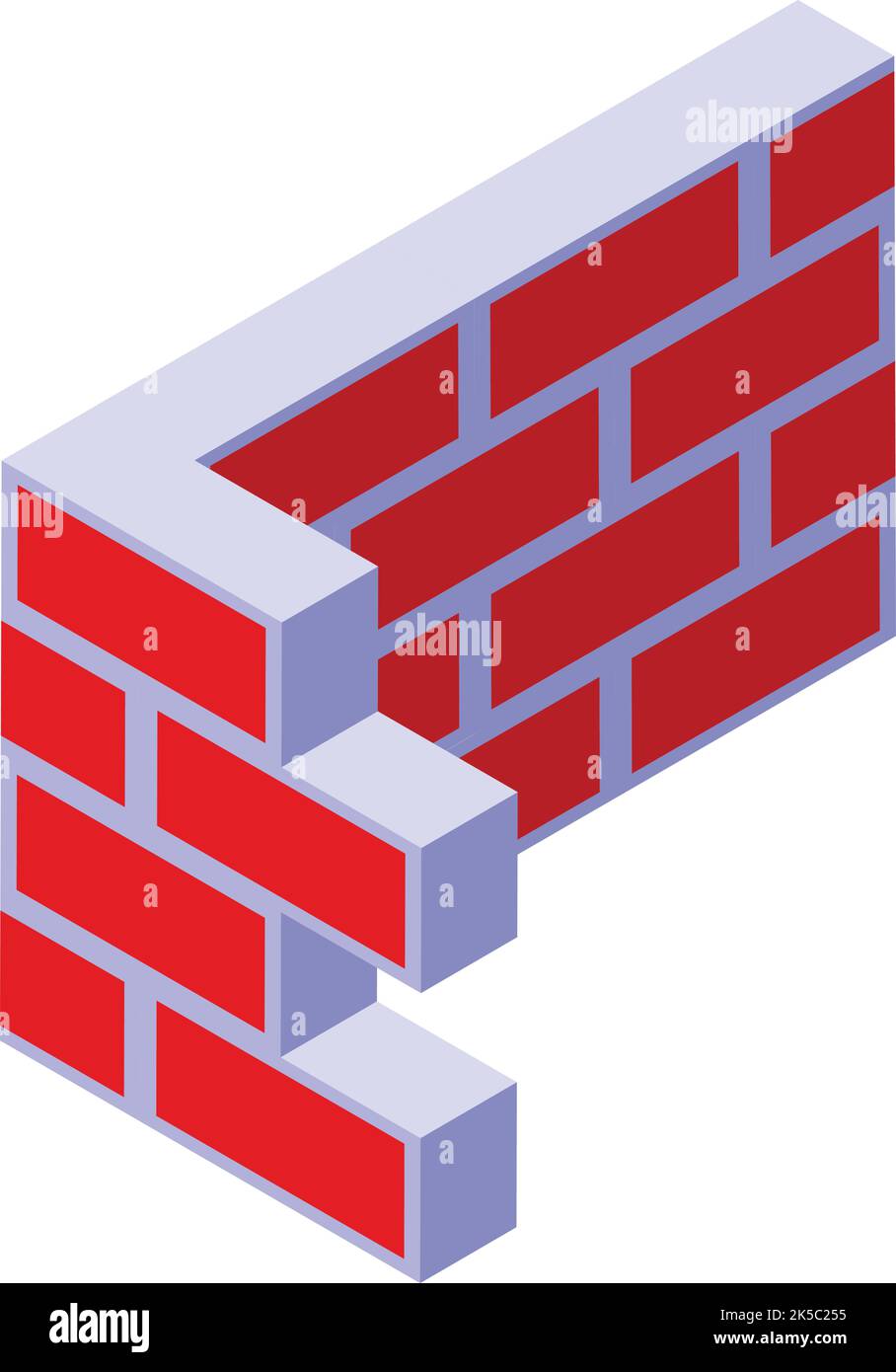 Corner brick renovation Stock Vector Images Alamy