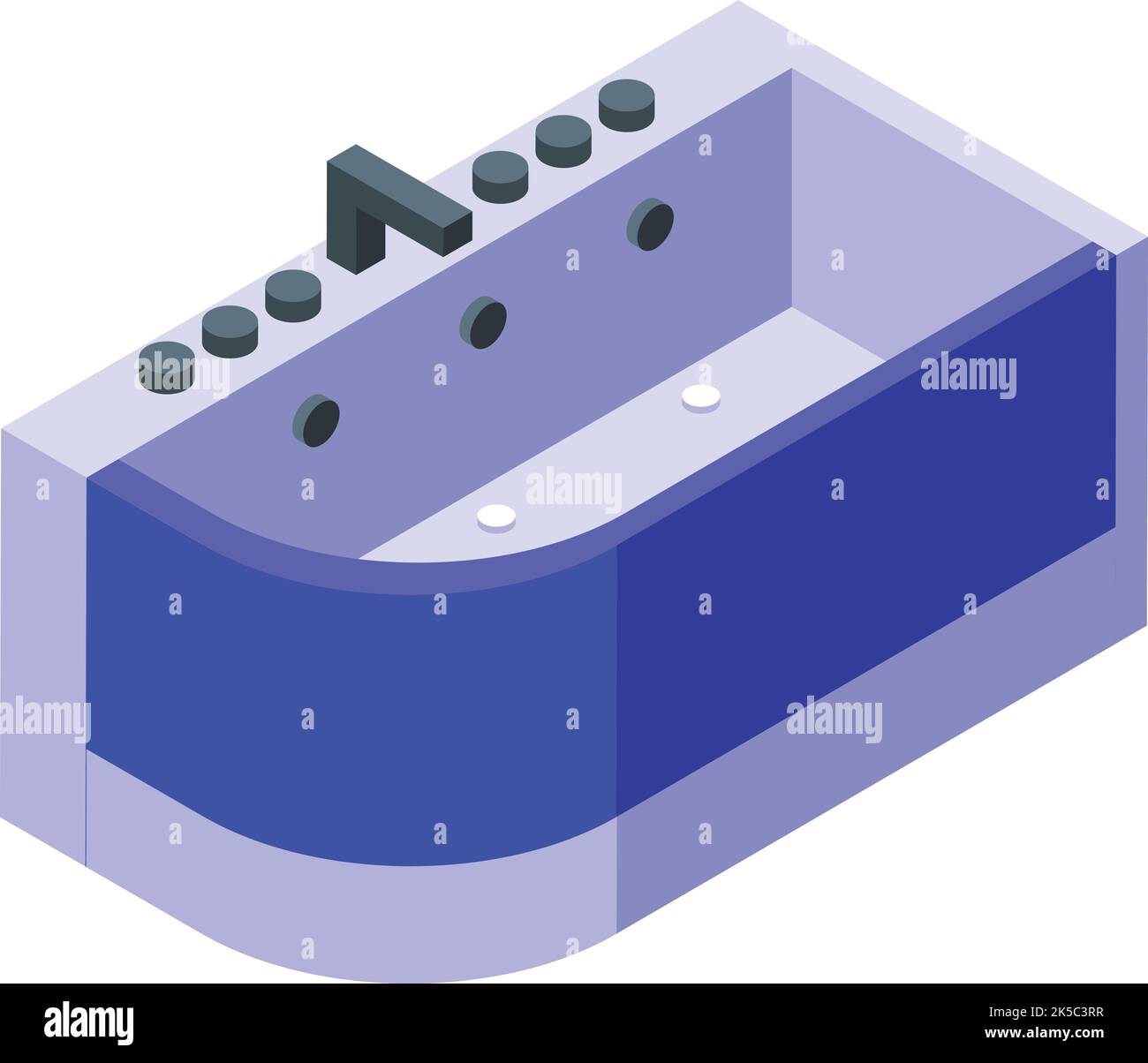 Bath tub with leg hair Stock Vector Images - Alamy