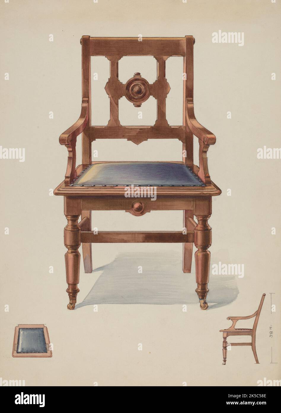 Chair, c. 1936 Stock Photo - Alamy