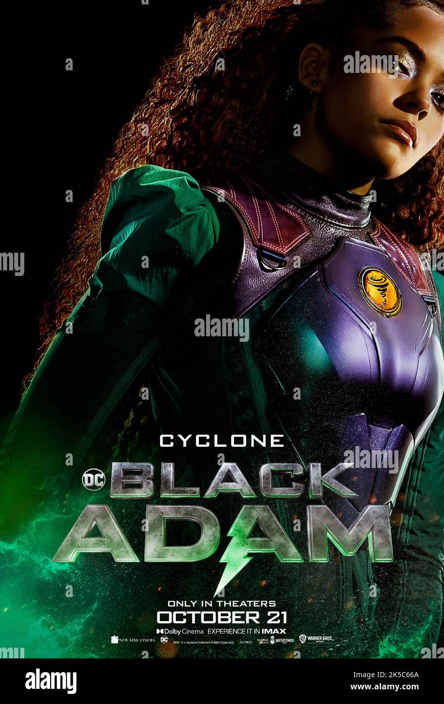Poster, "Black Adam" (2022). Photo credit: Warner Bros./The Hollywood  Archive Stock Photo - Alamy