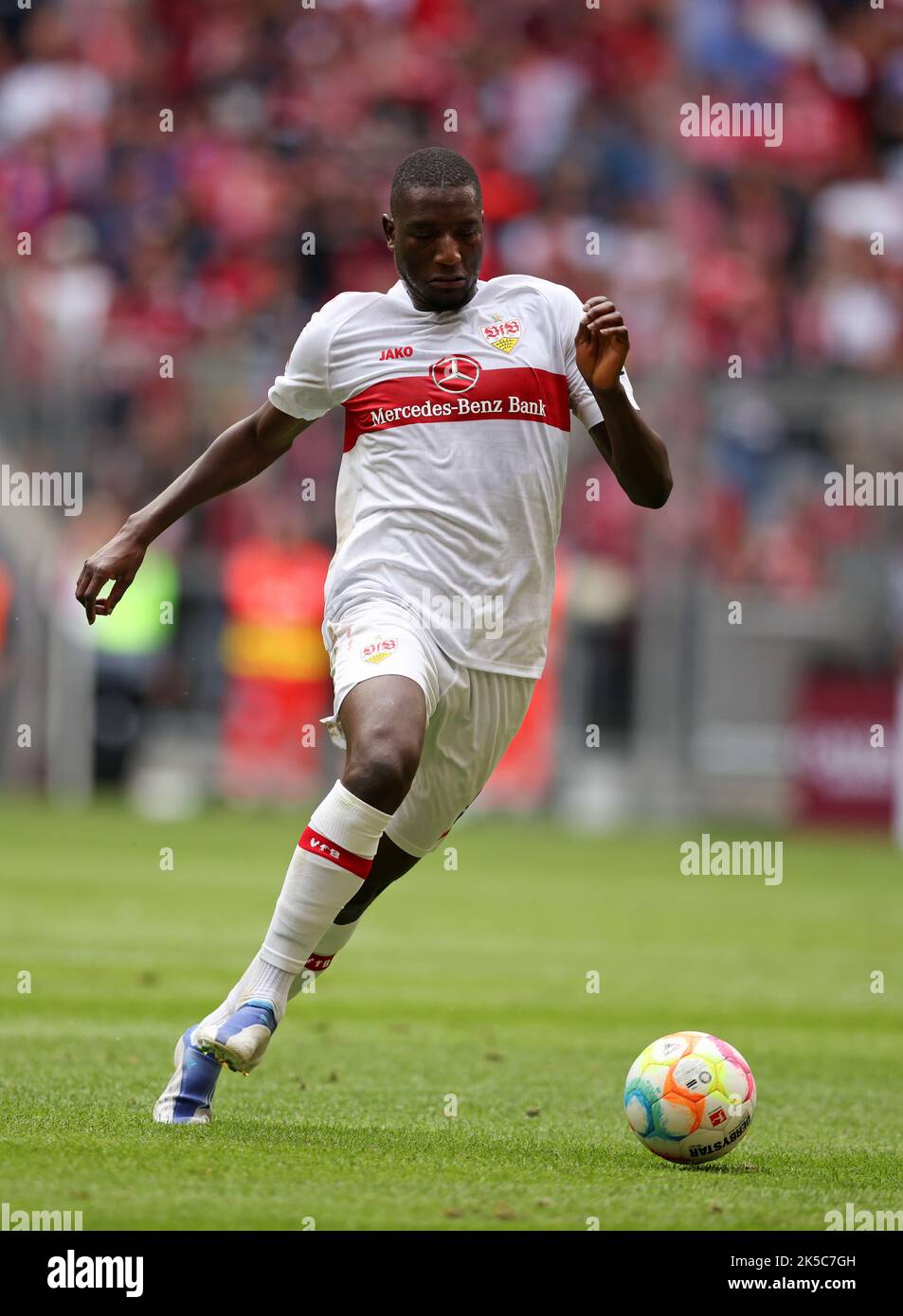 Serhou Guirassy of VFB Stuttgart FC Bayern Muenchen - VfB Stuttgart