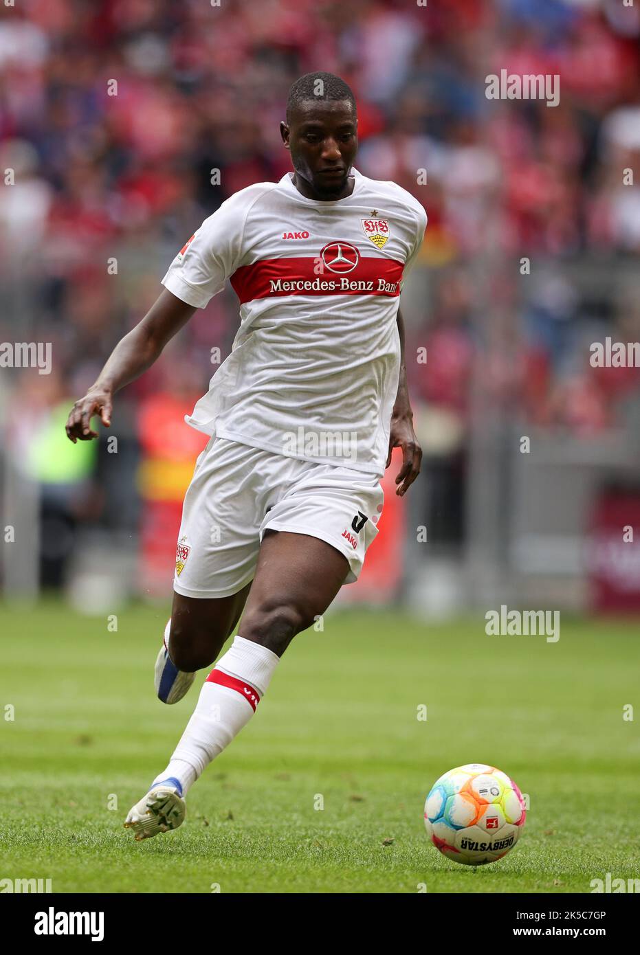 Serhou Guirassy of VFB Stuttgart FC Bayern Muenchen - VfB Stuttgart