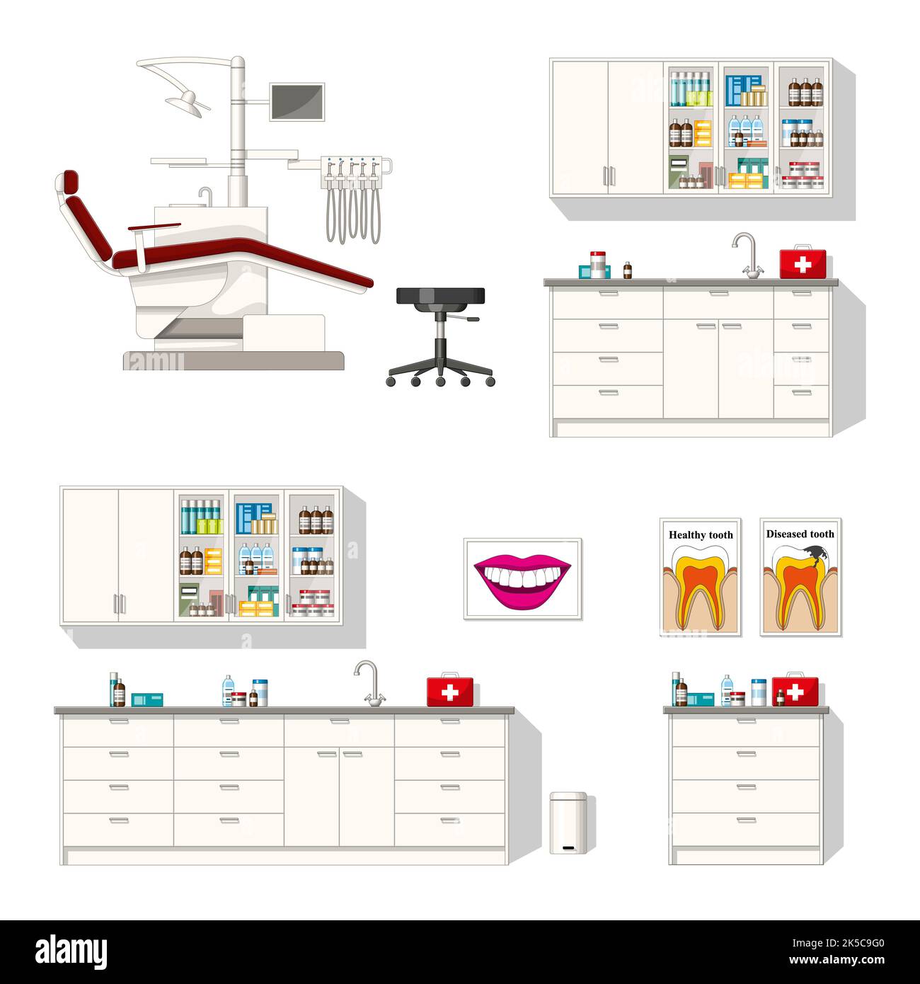 Dentist therapy Cut Out Stock Images & Pictures Alamy