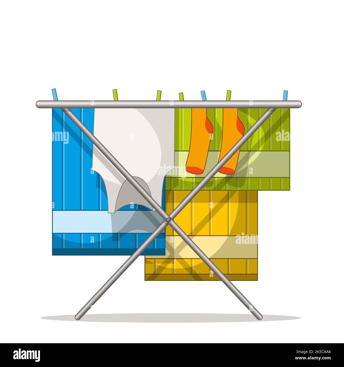Cartoon laundry Cut Out Stock Images & Pictures - Alamy