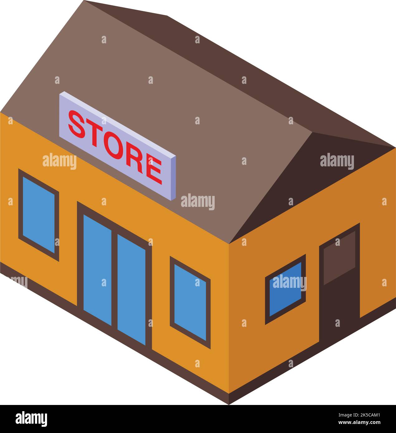 Department store at new market Stock Vector Images - Alamy
