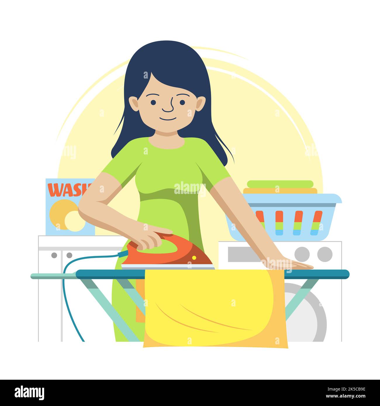 Board electric iron clean Cut Out Stock Images Pictures Alamy