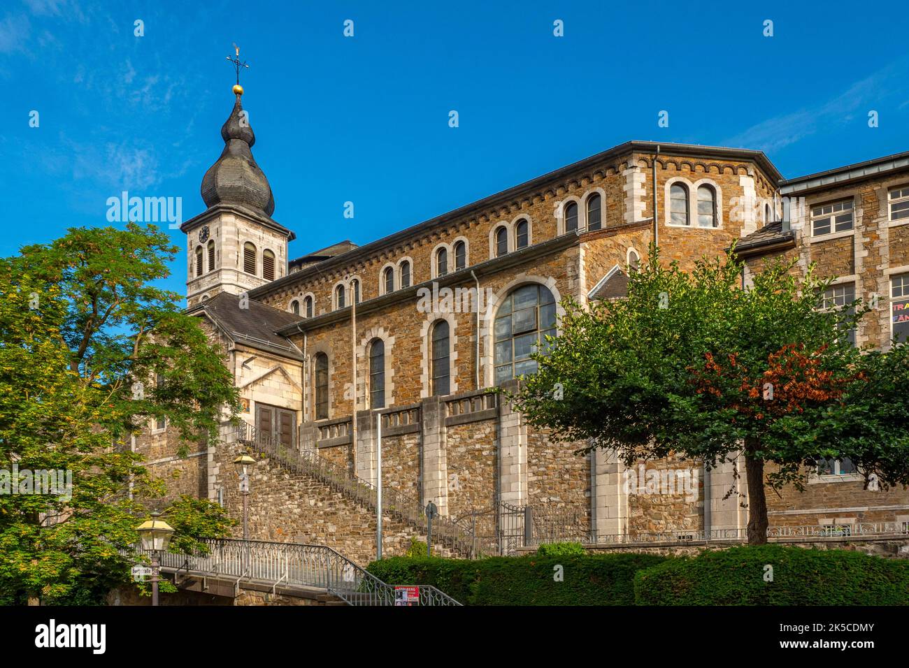 St.Lucia Parish Church, Stolberg, Rhineland, Aachen City Region, North Rhine-Westphalia, Germany Stock Photo