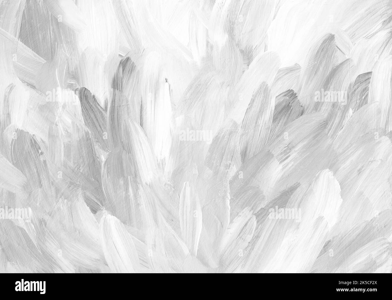 Abstract white and gray background. Light brush strokes oil painting ...