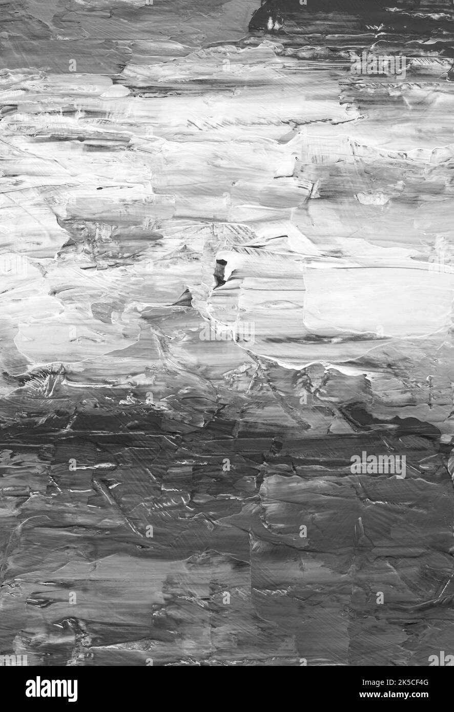 Oil with palette knife Black and White Stock Photos & Images Alamy
