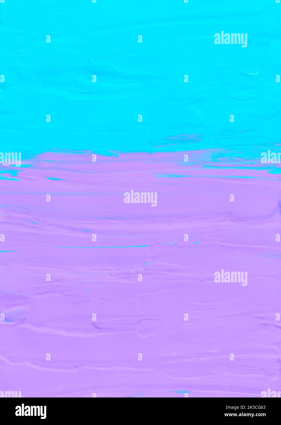 Abstract pastel blue and purple background. Light cyan and lavender  minimalist textured backdrop. Brush strokes on paper. Contemporary art  Stock Photo - Alamy, image size:918x1390
