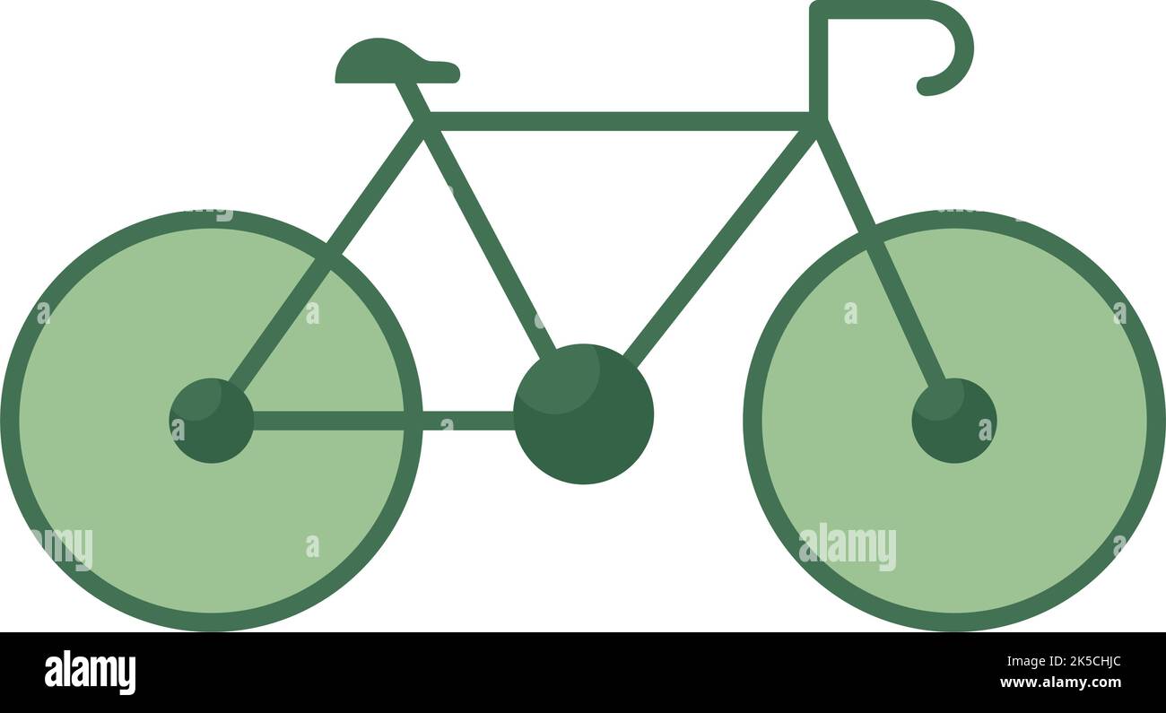green bike design Stock Vector Image &amp; Art - Alamy