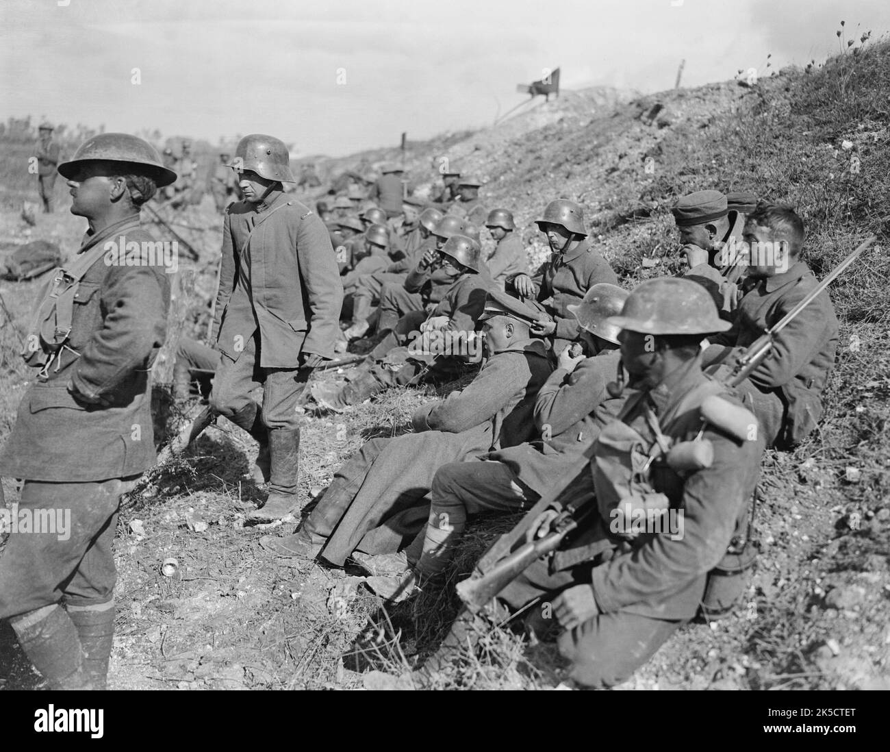 The Hundred Days Offensive, August-november 1918 Stock Photo - Alamy