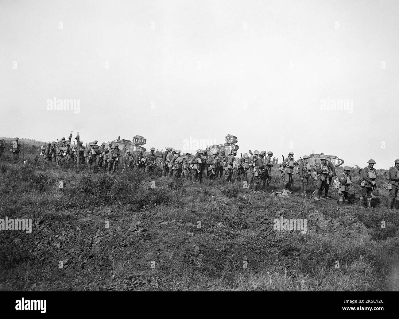 The Hundred Days Offensive, August-november 1918 Stock Photo